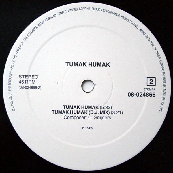 Tumak Humak - Kaseko Medley | Tuma Records (08-024866) - 3 Tumak Humak - Kaseko Medley | Tuma Records (08-024866) - 3