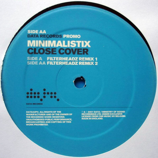 Minimalistix - Close Cover | Data Records (DATA32P2) - 3 Minimalistix - Close Cover | Data Records (DATA32P2) - 3