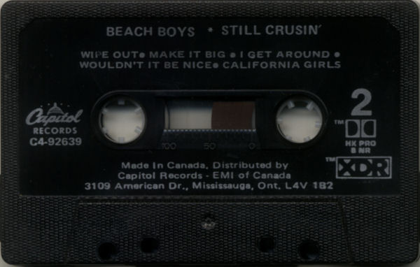 The Beach Boys - Still Cruisin' | Capitol Records (C4-92639) - 4 The Beach Boys - Still Cruisin' | Capitol Records (C4-92639) - 4