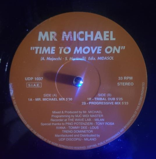 Mr. Michael - Time To Move On | UDP (UDP 1037)
