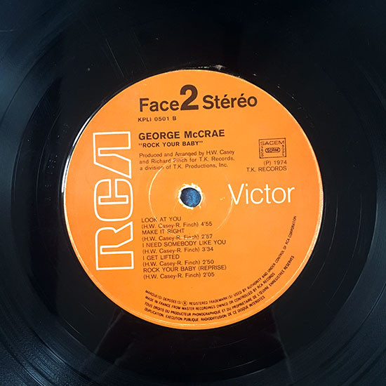 George McCrae - Rock Your Baby | RCA Victor (KPL1 0501) - 4 George McCrae - Rock Your Baby | RCA Victor (KPL1 0501) - 4