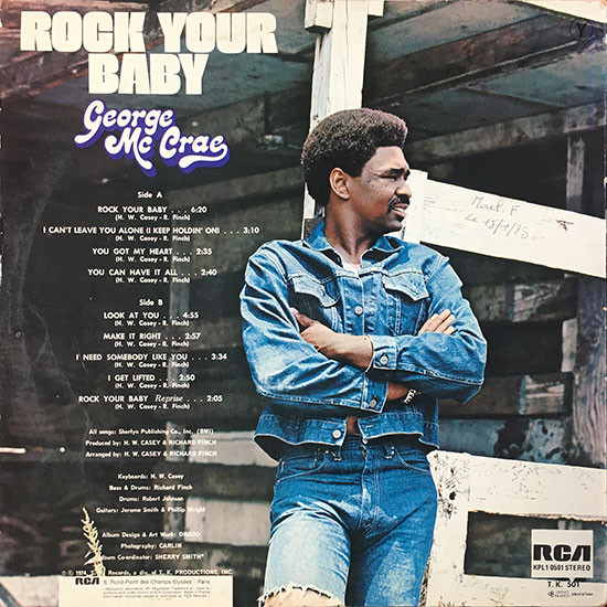George McCrae - Rock Your Baby | RCA Victor (KPL1 0501) - 2 George McCrae - Rock Your Baby | RCA Victor (KPL1 0501) - 2