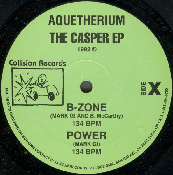 Aquatherium - The Casper EP | Collision Records (CR-1002) - 3