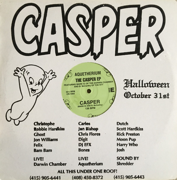 Aquatherium - The Casper EP | Collision Records (CR-1002)