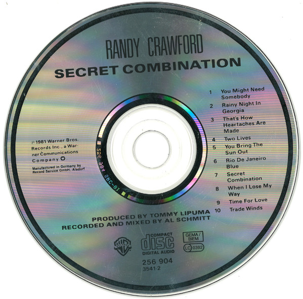 Randy Crawford - Secret Combination | Warner Bros. Records (256 904) - 3 Randy Crawford - Secret Combination | Warner Bros. Records (256 904) - 3