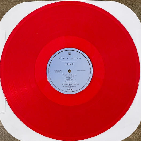 Love - Now Playing (Red Transparent Vinyl) [Vinyl] | Rhino Records (RCV1 726577) - 3