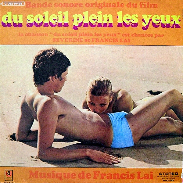 Francis Lai - Du Soleil Plein Les Yeux (Bande Sonore Originale Du Film) | United Artists Records (2C 062 91.435) - main Francis Lai - Du Soleil Plein Les Yeux (Bande Sonore Originale Du Film) | United Artists Records (2C 062 91.435) - main