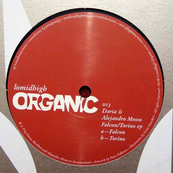 Daria & Alejandro Mosso - Falcon / Torino EP | Lomidhigh Organic (LMHO013)