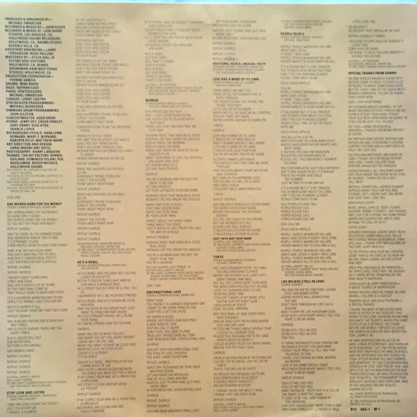 Donna Summer - She Works Hard For The Money | Mercury (812 265-1) - 4 Donna Summer - She Works Hard For The Money | Mercury (812 265-1) - 4