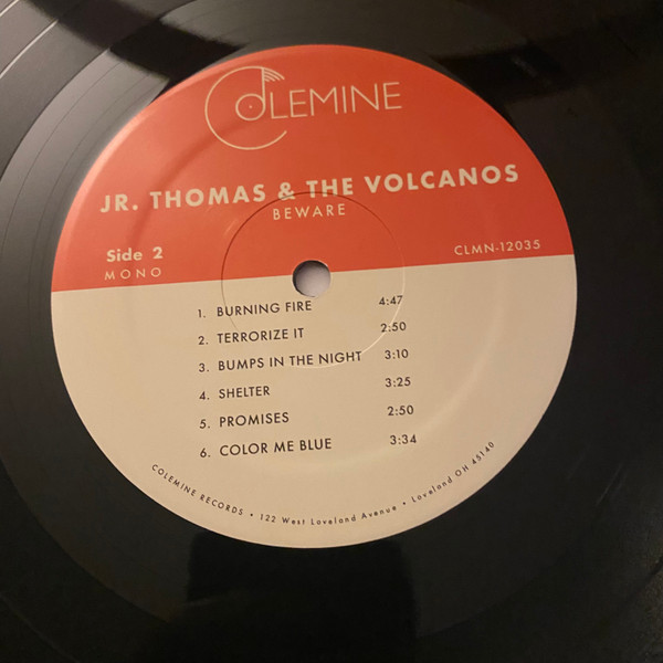 Jr. Thomas & The Volcanos - Beware | Colemine Records (CLMN-12035) - 4 Jr. Thomas & The Volcanos - Beware | Colemine Records (CLMN-12035) - 4