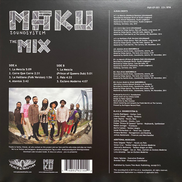 MAKU Soundsystem - The Mix | Peace & Rhythm (P&R-EP-001) - 2