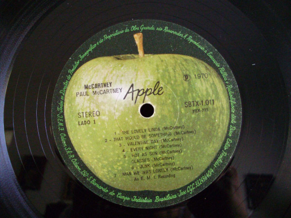 Paul McCartney - McCartney | Apple Records (SBTX 1011) - 2 Paul McCartney - McCartney | Apple Records (SBTX 1011) - 2