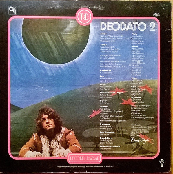 Eumir Deodato - Deodato 2 | Record Bazaar (RB 319) - 2