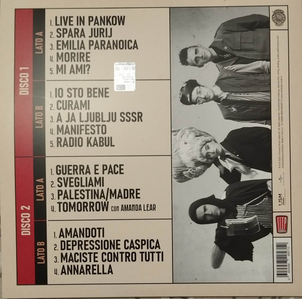 CCCP - Fedeli Alla Linea - Felicitazioni! CCCP Fedeli Alla Linea 1984-2024 | USM (0602458405712) - 2 CCCP - Fedeli Alla Linea - Felicitazioni! CCCP Fedeli Alla Linea 1984-2024 | USM (0602458405712) - 2