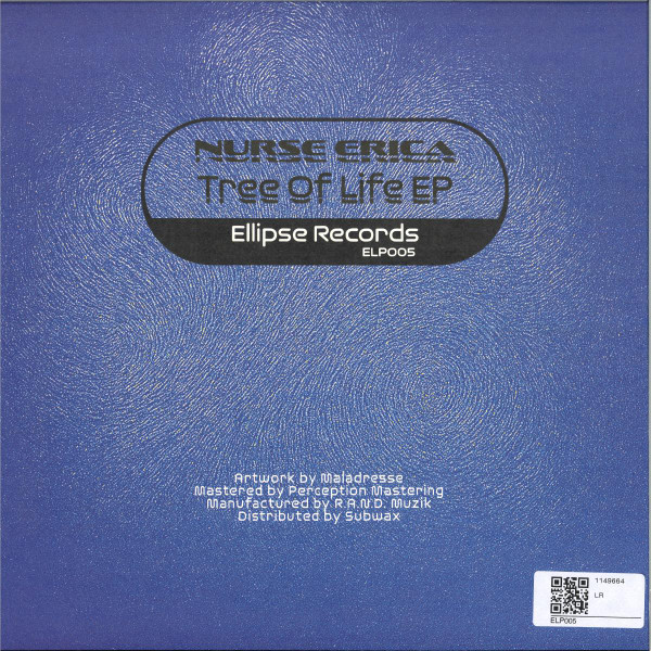 Nurse Erica - Tree Of Life EP | Ellipse Records (ELP005) - main