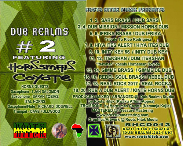 Hornsman Coyote - Dub Realms #2 | Roots Hi-Tek (RHCD013) - 2 Hornsman Coyote - Dub Realms #2 | Roots Hi-Tek (RHCD013) - 2