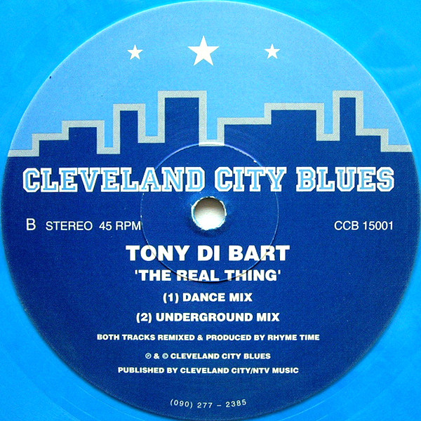 Tony Di Bart - The Real Thing | Cleveland City Blues (CCB 15001) - 2 Tony Di Bart - The Real Thing | Cleveland City Blues (CCB 15001) - 2