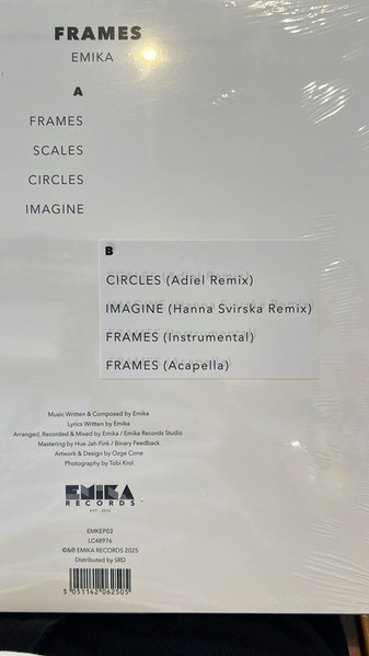 Emika - Frames | Emika Records (EMKEP03) - 3 Emika - Frames | Emika Records (EMKEP03) - 3