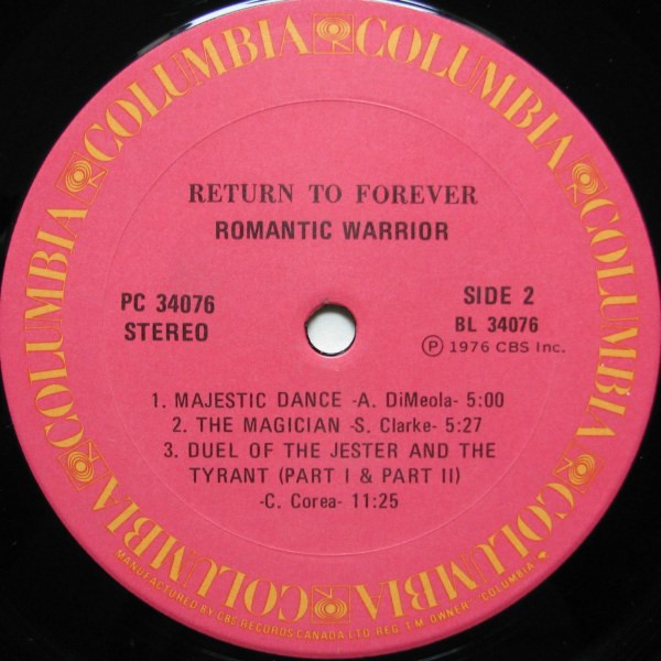 Return To Forever - Romantic Warrior | Columbia (PC 34076) - 4