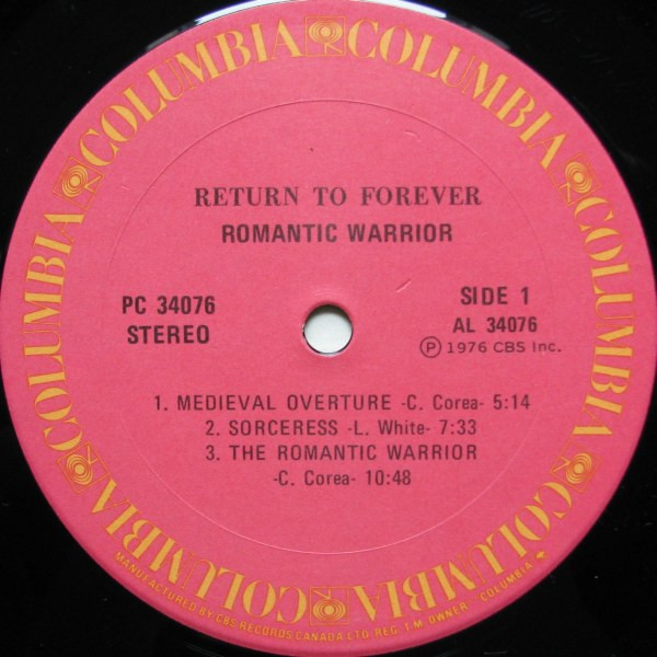 Return To Forever - Romantic Warrior | Columbia (PC 34076) - 3