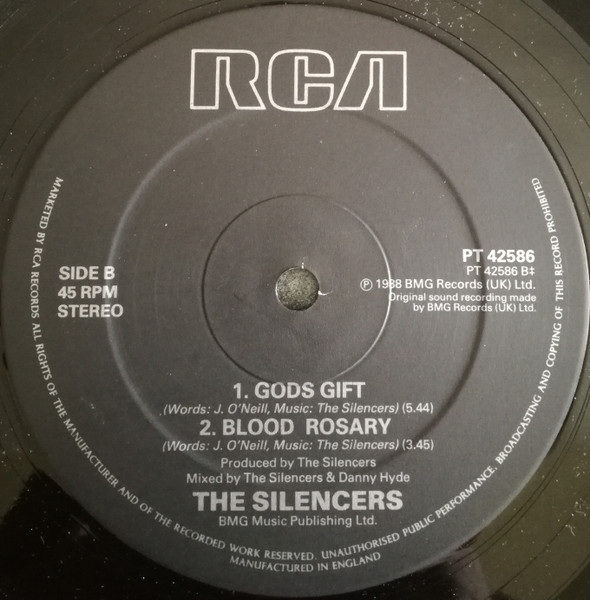 The Silencers - The Real McCoy | RCA (PT 42586) - 4