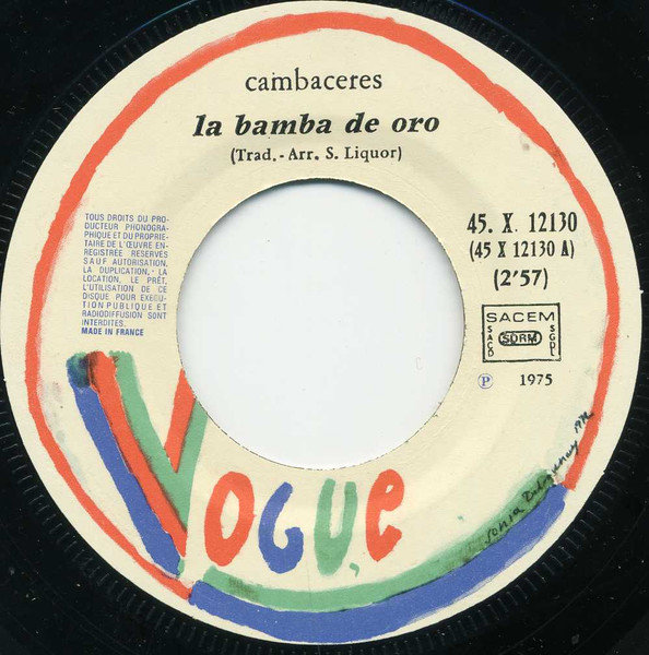 Cambaceres - La Bamba De Oro / Santiago | Vogue (45. X. 12 130) - 3