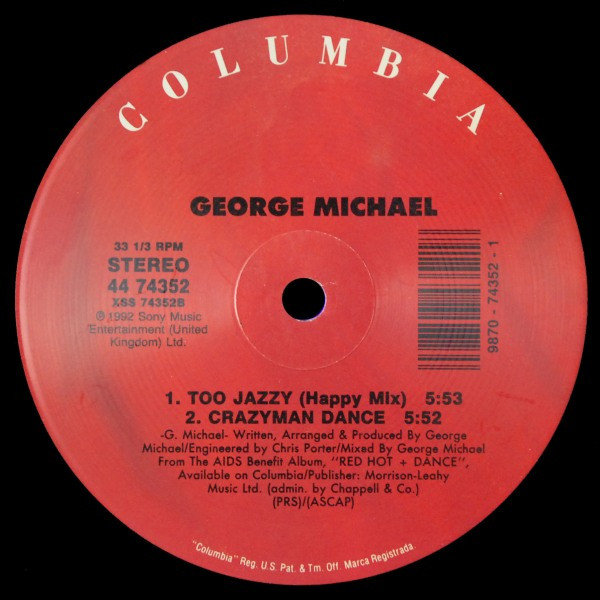 George Michael - Too Funky | Columbia (44 74352) - 4