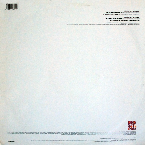 George Michael - Too Funky | Columbia (44 74352) - 2