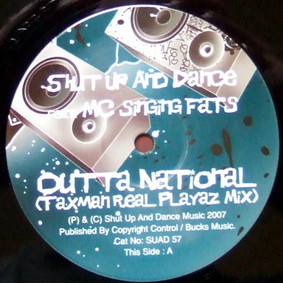 Shut Up & Dance - Outta National / Da Night Bus Remix | Shut Up And Dance Records (SUAD 57) - 3