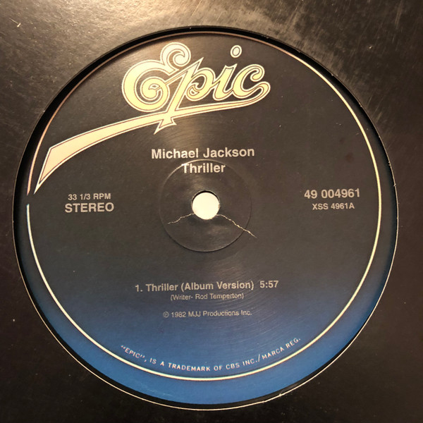 Michael Jackson - Thriller | Epic (49 004961) - main