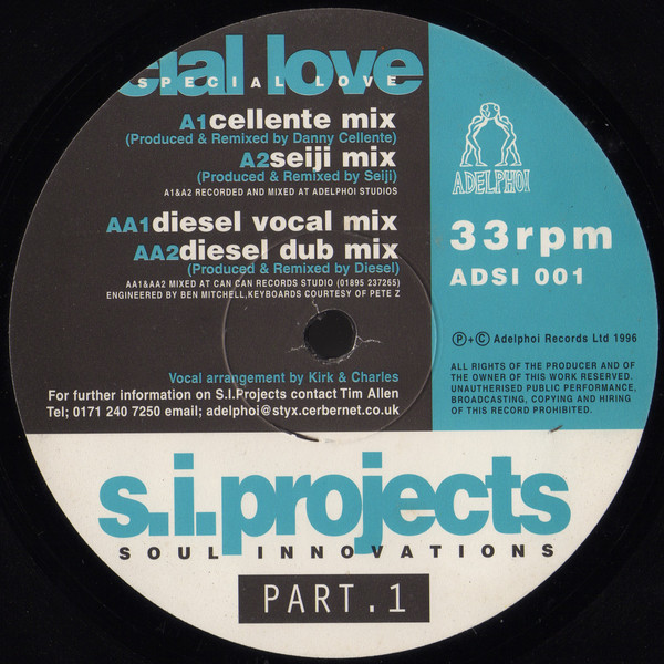 Soul Innovations Projects - Special Love (Part. 1) | Adelphoi (ADSI 001) - 2 Soul Innovations Projects - Special Love (Part. 1) | Adelphoi (ADSI 001) - 2