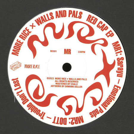 Various - Red Cap EP | More Rice (RC001)