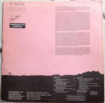Caravan - In The Land Of Grey And Pink | Les Disques Motors (MT 44007) - 2 Caravan - In The Land Of Grey And Pink | Les Disques Motors (MT 44007) - 2