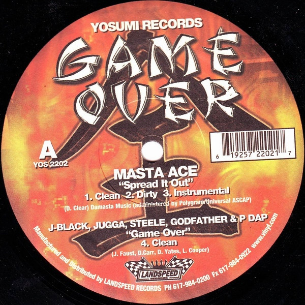 Masta Ace - Spread It Out / Hellbound (H&H Remix) | Yosumi Records (YOS 2202) - main