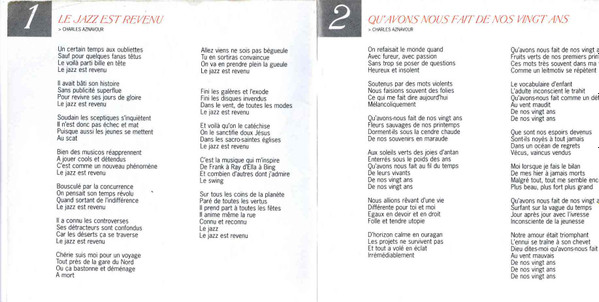 Charles Aznavour - 2000 | EMI (7243 5290562 1) - 4