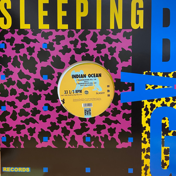 Indian Ocean - School Bell / Treehouse | Sleeping Bag Records (SLX023Y) - 2 Indian Ocean - School Bell / Treehouse | Sleeping Bag Records (SLX023Y) - 2