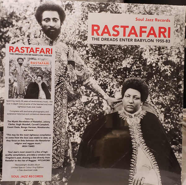 Various - Rastafari The Dreads Enter Babylon 1955-83 (The Roots of Rastafari: From Nyabinghi, Burro & Grounation to Roots and Revalation) | Soul Jazz Records (SJR LP544C) - main Various - Rastafari The Dreads Enter Babylon 1955-83 (The Roots of Rastafari: From Nyabinghi, Burro & Grounation to Roots and Revalation) | Soul Jazz Records (SJR LP544C) - main