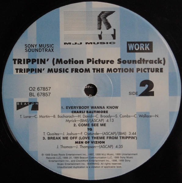 Various - Trippin' (Motion Picture Soundtrack) | Sony Music Soundtrax (O2 69921) - 4