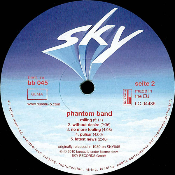 Phantom Band - Phantom Band | Bureau B (BB 045) - 4 Phantom Band - Phantom Band | Bureau B (BB 045) - 4