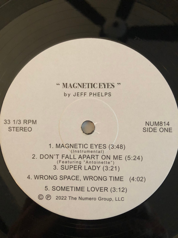 Jeff Phelps - Magnetic Eyes | Numero Group (NUM814) - 2