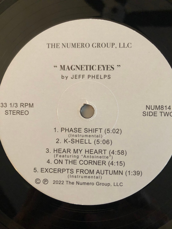 Jeff Phelps - Magnetic Eyes | Numero Group (NUM814) - 3