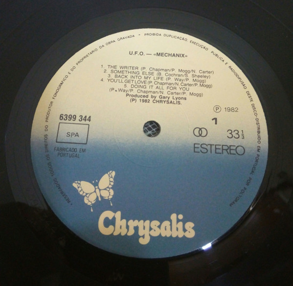 UFO - Mechanix | Chrysalis (6399 344) - 3