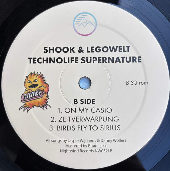 Shook & Legowelt - Technolife Supernature | Nightwind Records (NW052LP) - 4 Shook & Legowelt - Technolife Supernature | Nightwind Records (NW052LP) - 4