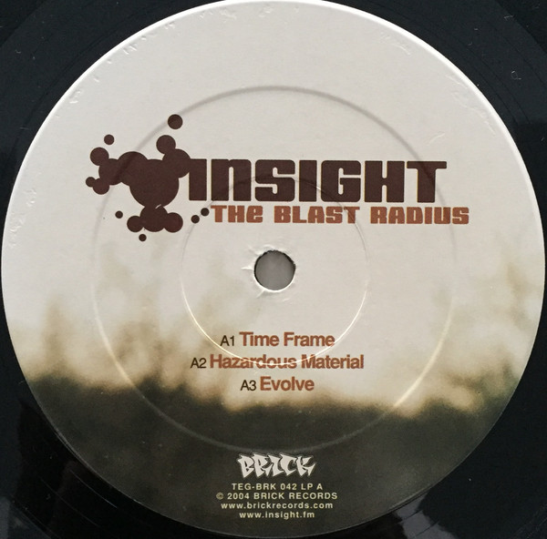 Insight - The Blast Radius | Brick Records (TEG-BRK 042 2xLP) - 3