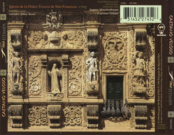 Caetano Veloso - Fina Estampa | Verve World (522745•2) - 2 Caetano Veloso - Fina Estampa | Verve World (522745•2) - 2