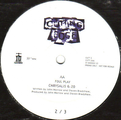 Trinity / Foul Play - Cutting Edge 2/3 | 10 Inch Press (CUTT 2) - 3
