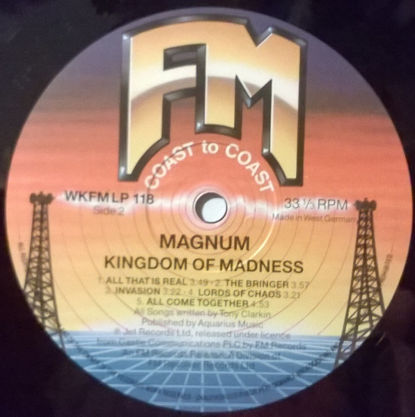 Magnum - Kingdom Of Madness | FM (WKFM LP 118) - 4