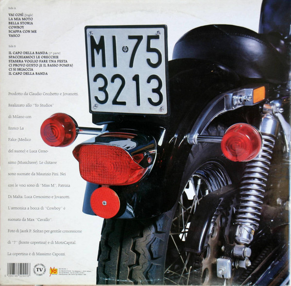 Jovanotti - La Mia Moto | Yo Productions (IBZ 465244-1) - 2 Jovanotti - La Mia Moto | Yo Productions (IBZ 465244-1) - 2