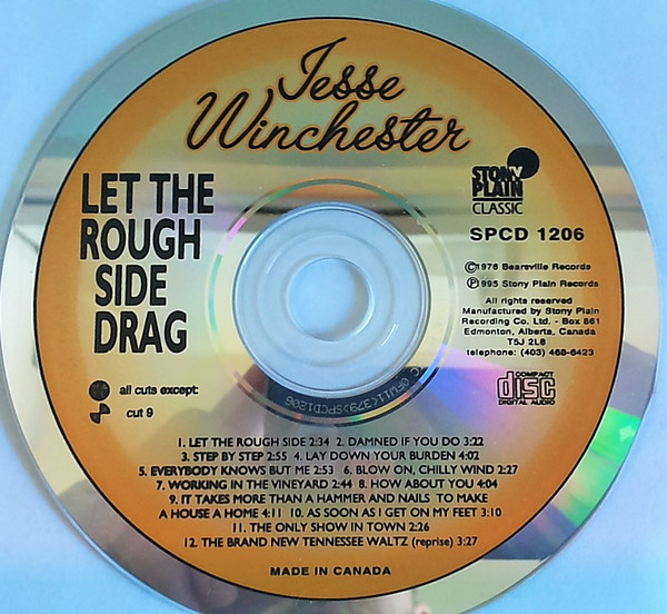 Jesse Winchester - Let The Rough Side Drag | Stony Plain Records (SPCD 1206) - 3