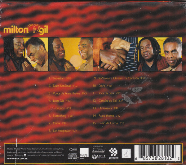 Gilberto Gil & Milton Nascimento - Gil & Milton | WEA Music (857382810-2)